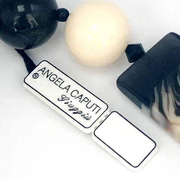 Angela Caputi Designer Italy Necklace & Earrings NWT - Picture 3 of 15